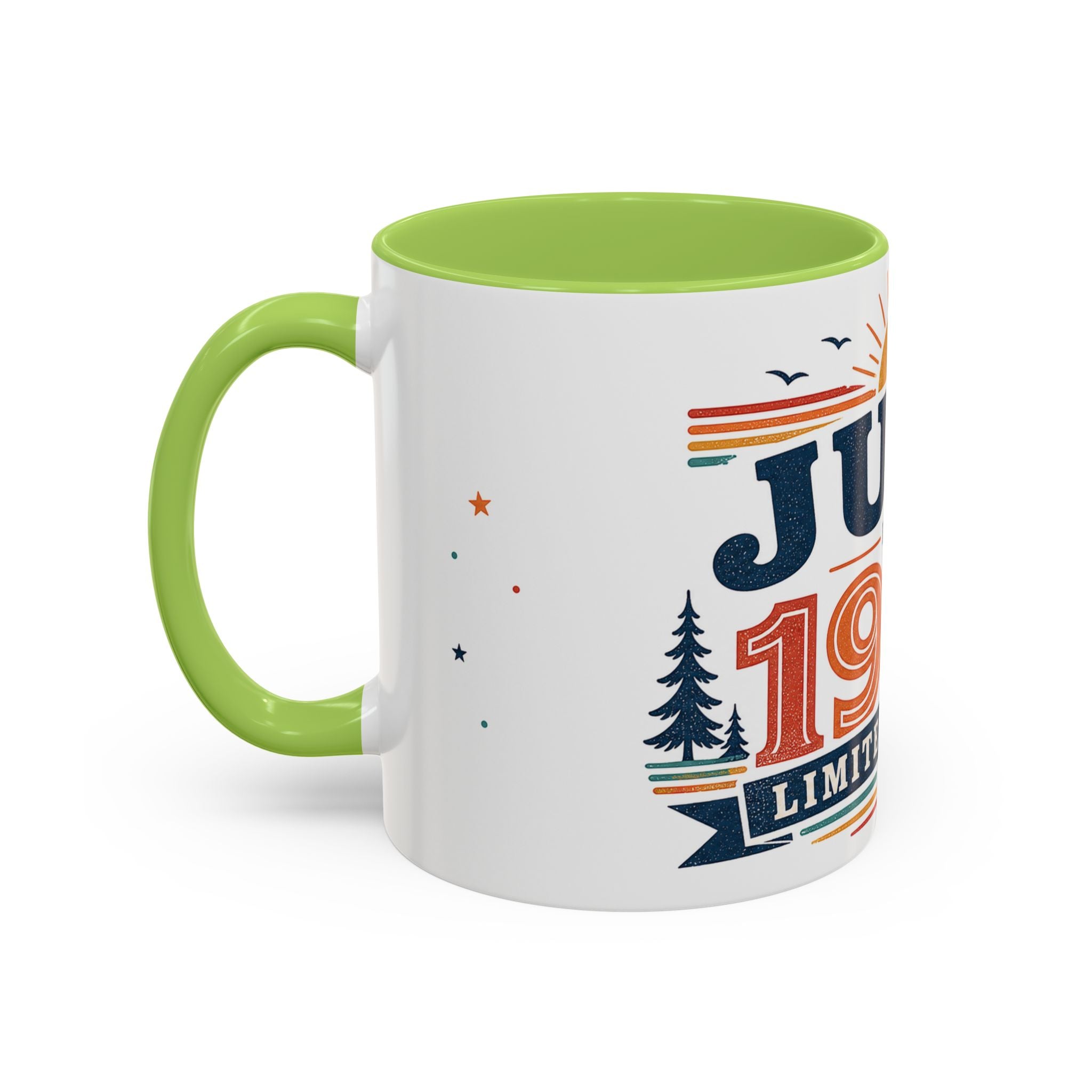 Custom Retro Birthday Mug | Personalized Month Year Gift (11oz 15oz)
