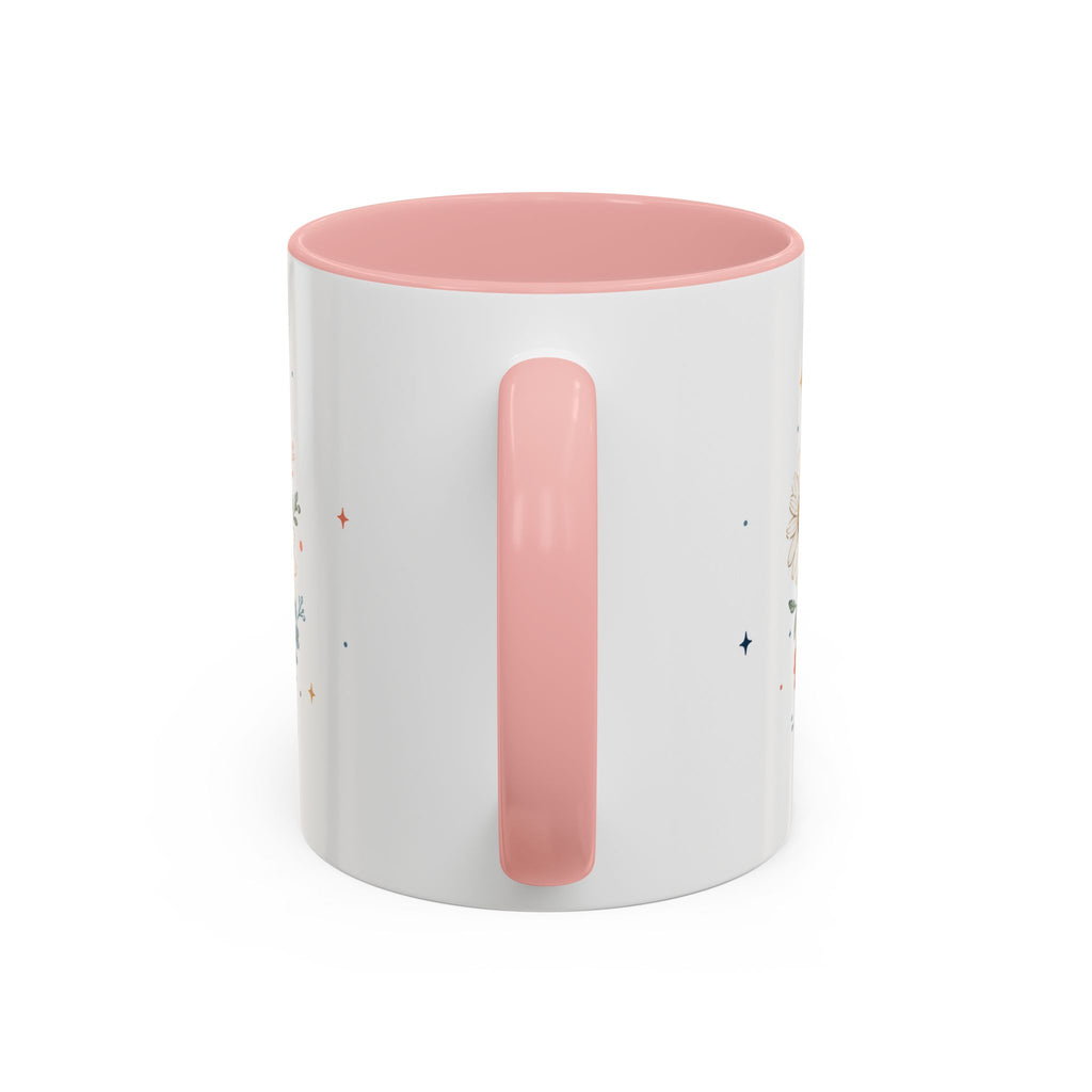 Personalized Name Birth Month Mug | Birth Flower Stone Birthday Gift | 11oz 15oz