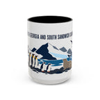 South Georgia and South Sandwich Islands Coffee Mug | Travel Souvenir Accent Mug | Country Gift Ceramic Cup 11oz 15oz