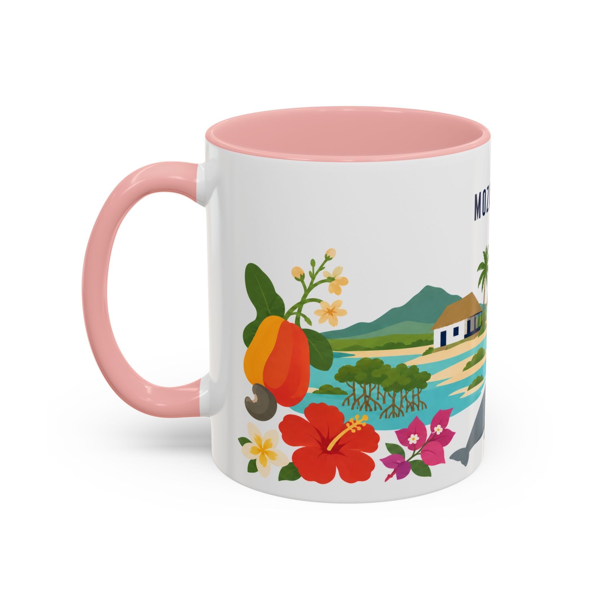Mozambique Home Country Mug | Moving Away Gift | Long Distance Friendship | 11 oz 15 oz Accent Mug
