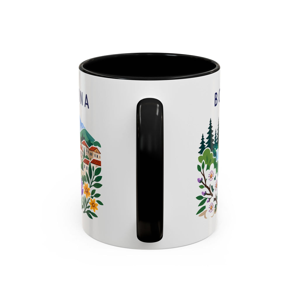 Bosnia and Herzegovina Coffee Mug | Travel Souvenir Accent Mug | Country Gift Ceramic Cup 11oz 15oz