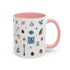 Washington DC Christmas Mug | Watercolor City Souvenir | Ceramic Coffee Cup 11oz 15oz