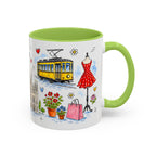 Milan Travel Mug | European City Souvenir Accent Coffee Mug | 11oz 15oz Ceramic Cup