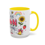 One in a Melon Coffee Mug | Sweetest Teacher Appreciation Gift | Accent Color Ceramic 11oz 15oz