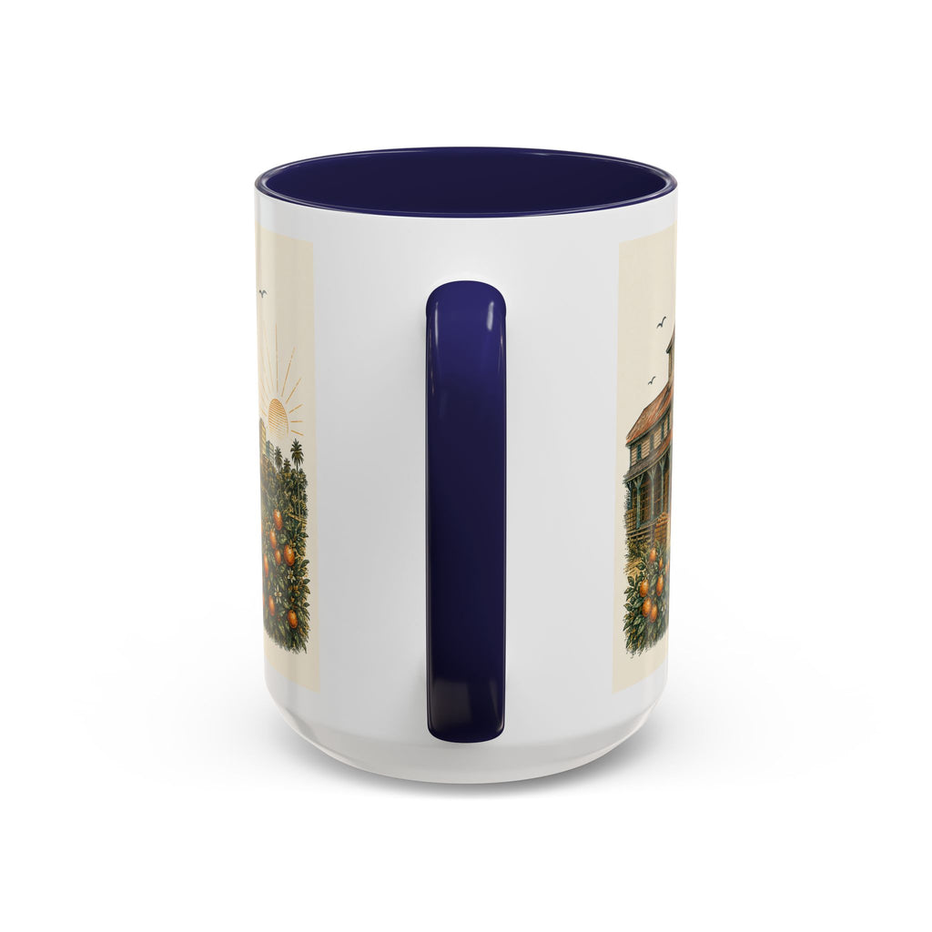 Orlando Coffee Mug | United States Travel Souvenir | Vintage Illustrated City Gift | 11 oz 15 oz Accent Mug