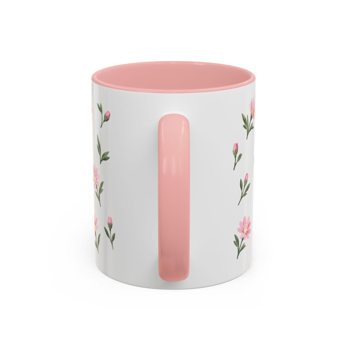 Montana Bitterroot Mug, State Flower Floral Coffee Cup, 11oz Botanical Gift