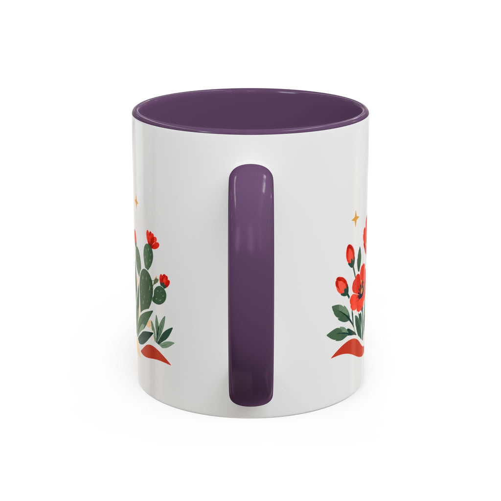 Scorpio Zodiac Coffee Mug | Scorpion and Desert Design | Astrology Birthday Gift | 11 oz 15 oz Ceramic Accent Mug