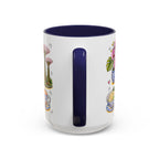 Singapore Illustrated Travel Mug | City Souvenir Accent Coffee Mug | 11oz 15oz Ceramic Cup