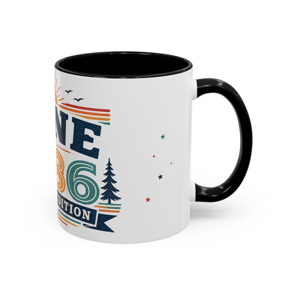 Custom Retro Birthday Mug | Personalized Month Year Gift (11oz 15oz)