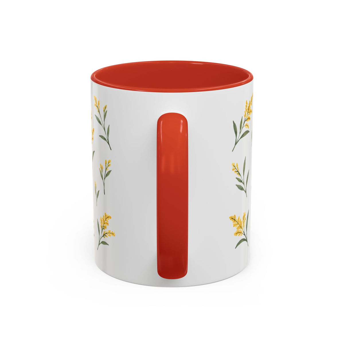 Nebraska Goldenrod Mug, State Flower Floral Coffee Cup, 11oz Botanical Gift