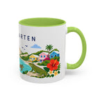 Sint Maarten Coffee Mug | Travel Souvenir Accent Mug | Country Gift Ceramic Cup 11oz 15oz