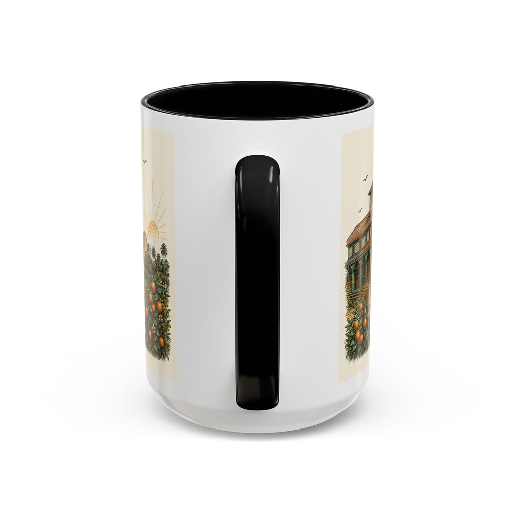 Orlando Coffee Mug | United States Travel Souvenir | Vintage Illustrated City Gift | 11 oz 15 oz Accent Mug