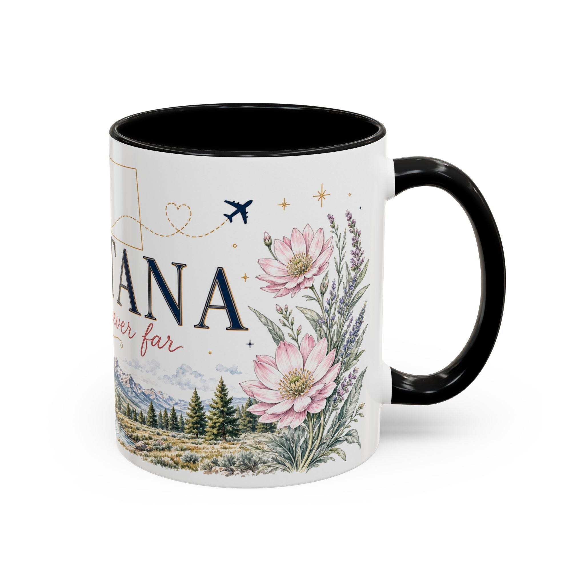Montana Home State Mug | Moving Away, Long Distance Friendship Gift (11oz 15oz)