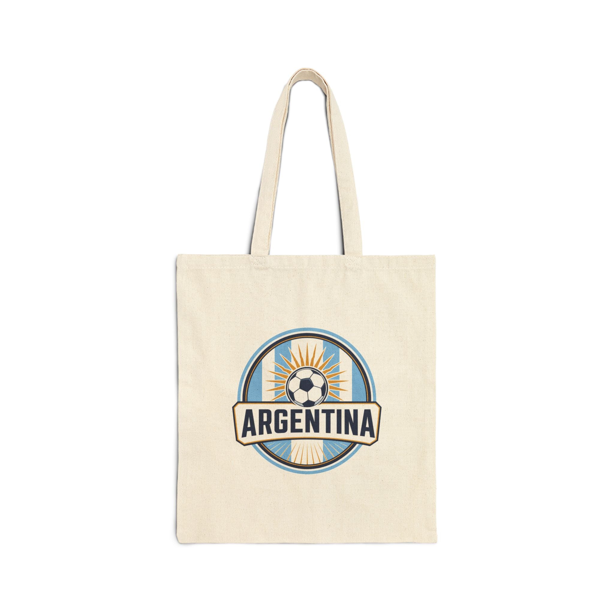 Argentina Soccer Tote Bag | ARGENTINA Football Fan Gift | Country Supporter Tote Bag