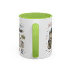 Prague Coffee Mug | Czech Republic Souvenir Travel Gift | Accent Color Ceramic 11oz 15oz