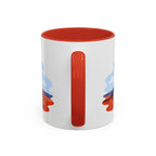 Monument Valley Coffee Mug | Travel Destination Souvenir Gift | Accent Color Ceramic 11oz 15oz