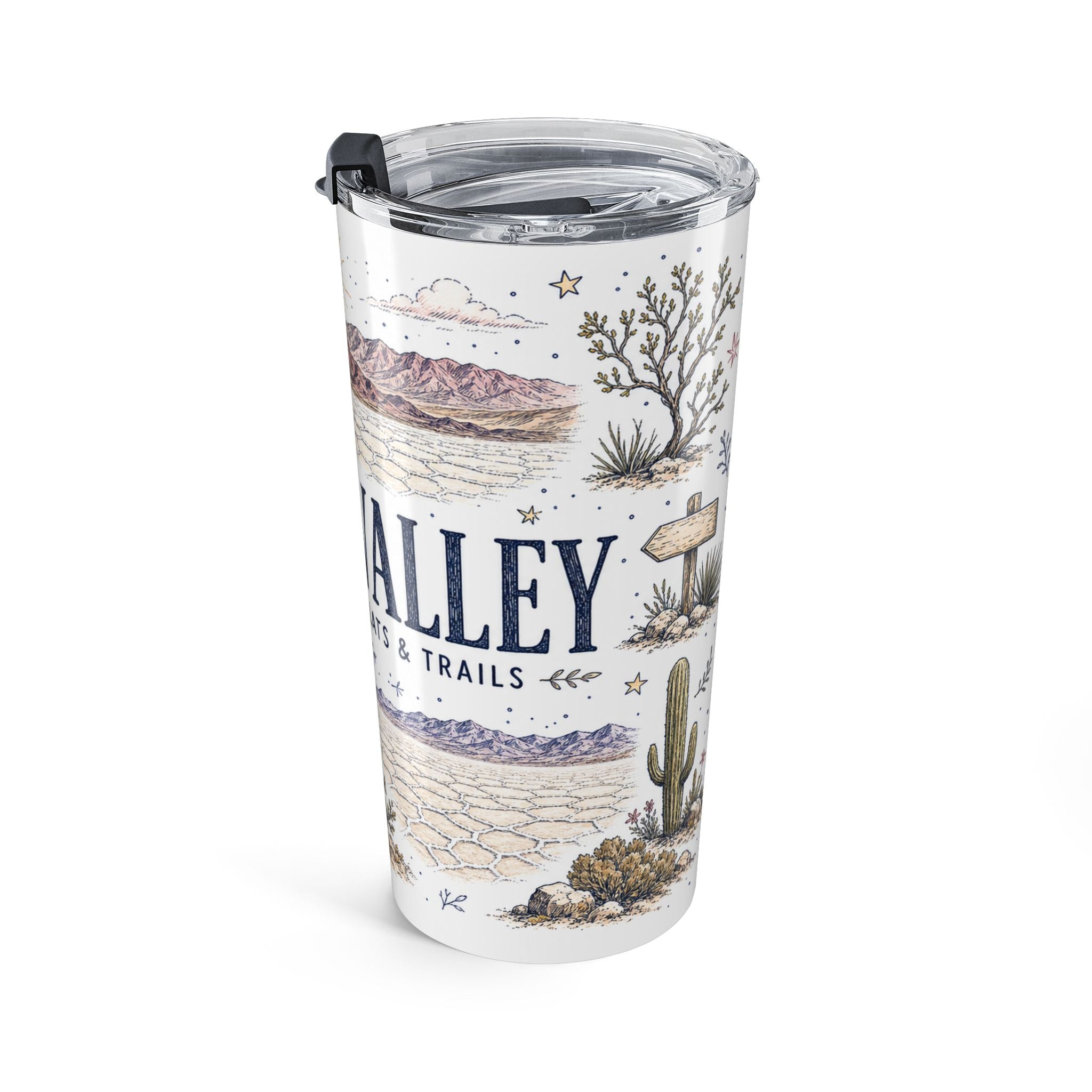 Death Valley National Park 20oz Tumbler | California Desert Hiking Camping Gift | Insulated Stainless Steel Travel Cup