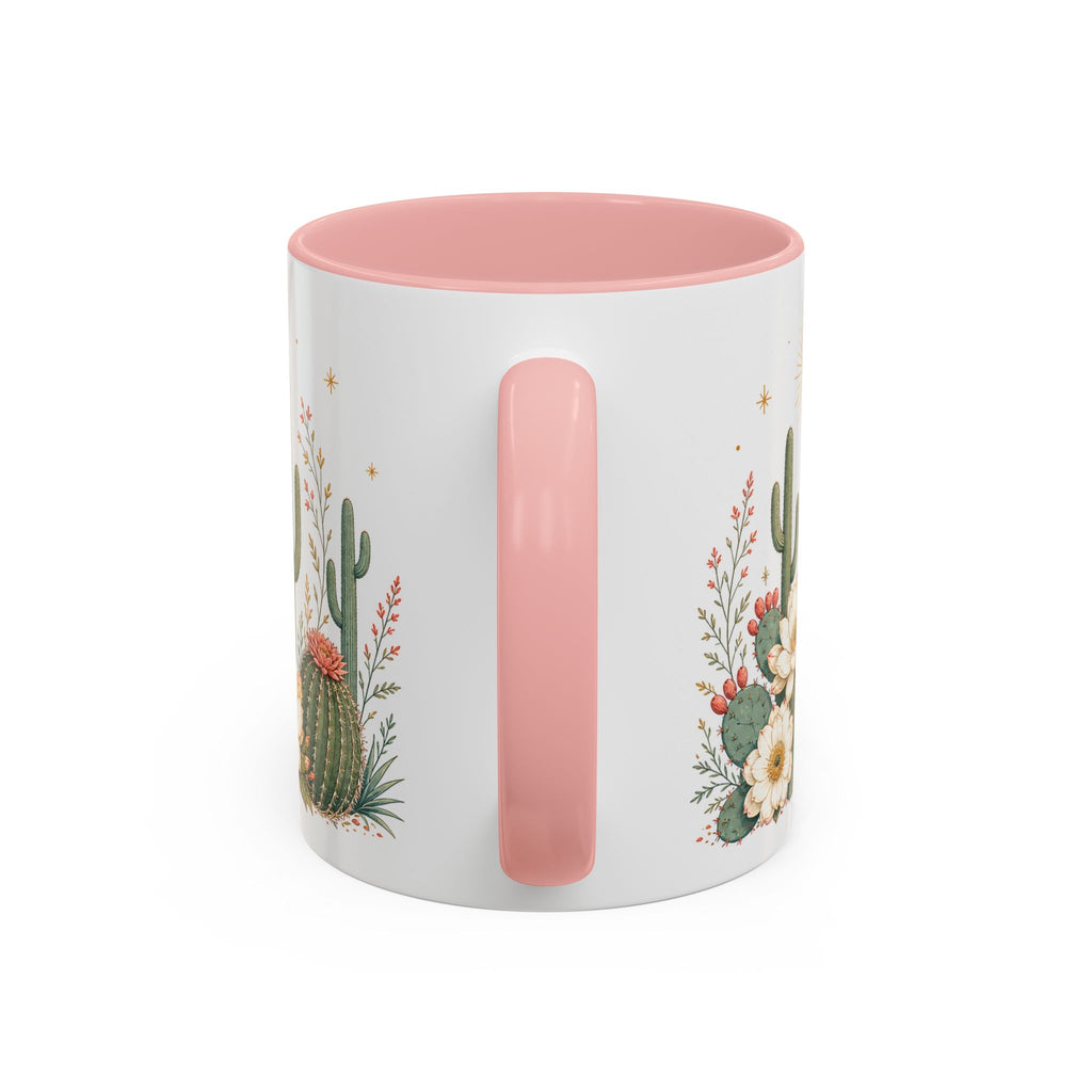 Arizona State Map Mug | Desert Landscape, Botanical Accents, Homesick Gift
