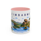 Zimbabwe Coffee Mug | Travel Souvenir Accent Mug | Place Gift Ceramic Cup 11oz 15oz