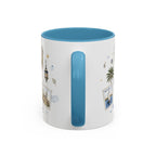 Cairo Coffee Mug | Egypt Souvenir Travel Gift | Accent Color Ceramic 11oz 15oz