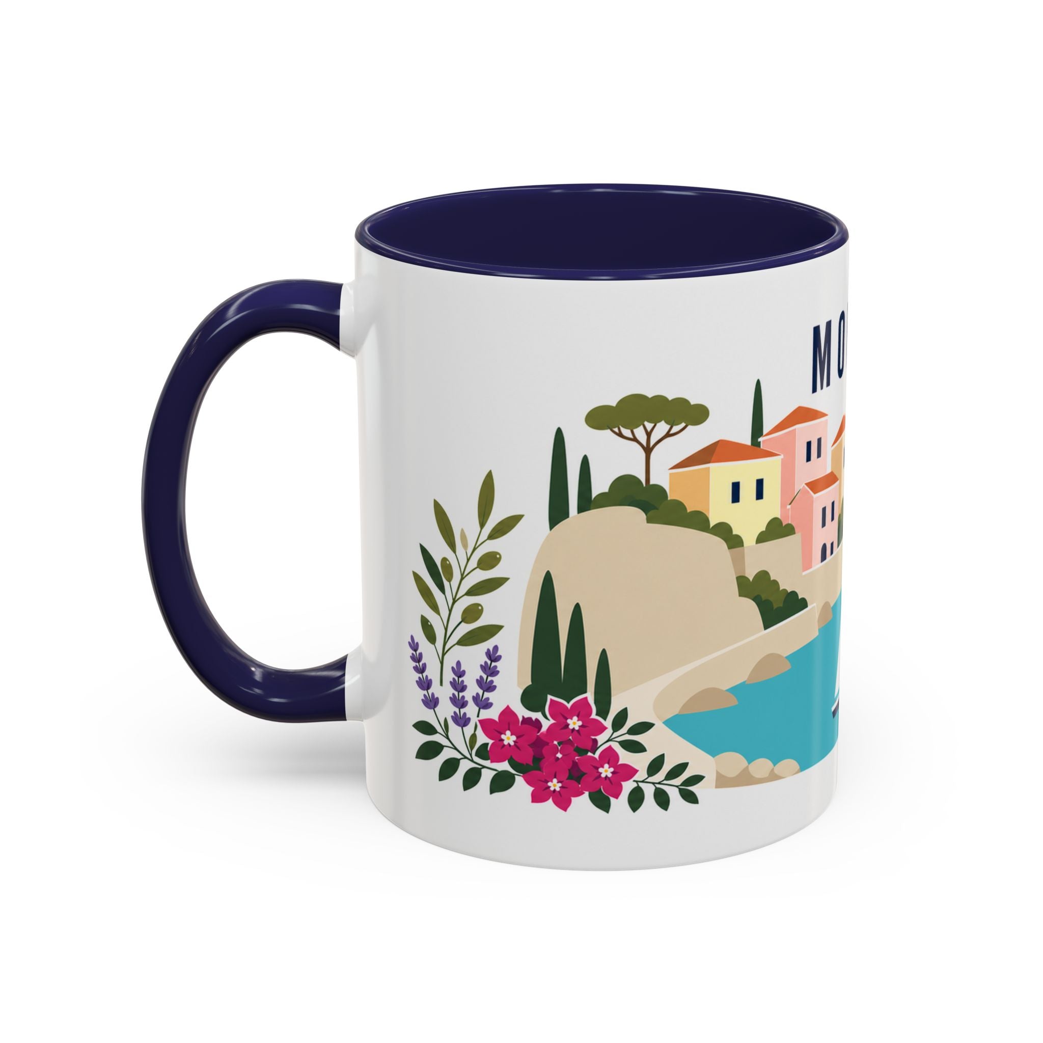 Monaco Coffee Mug | Travel Souvenir Accent Mug | Country Gift Ceramic Cup 11oz 15oz