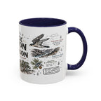 Black Canyon of the Gunnison National Park Coffee Mug | Colorado Deep Canyon Hiking Gift | Accent Color Ceramic 11oz 15oz