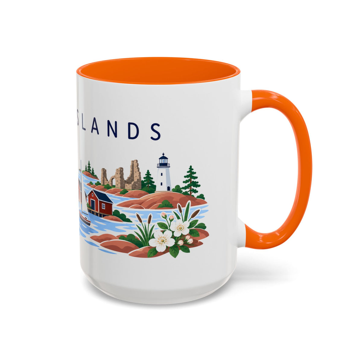 Åland Islands Coffee Mug | Travel Souvenir Accent Mug | Country Gift Ceramic Cup 11oz 15oz