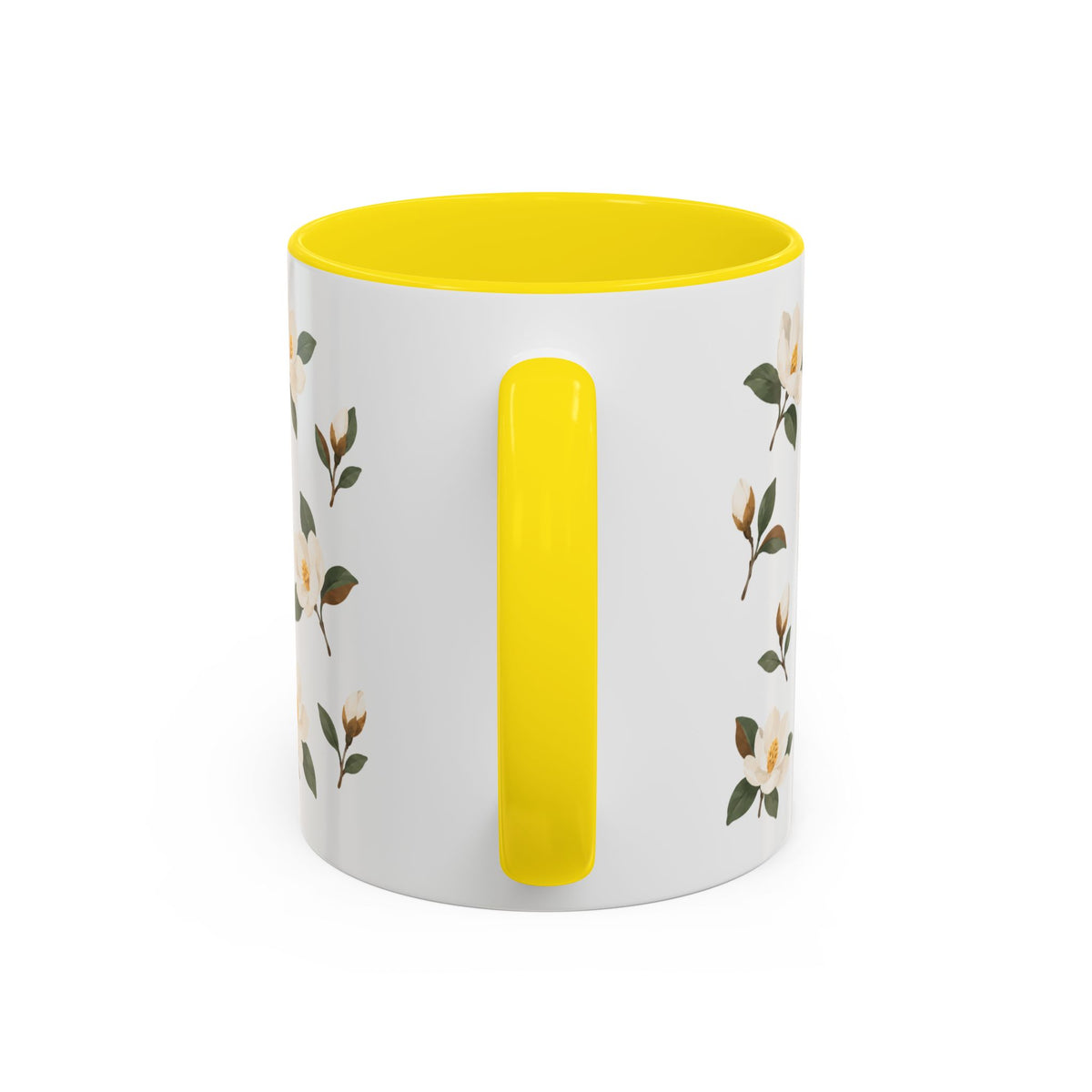 Mississippi Magnolia Mug, State Flower Floral Coffee Cup, 11oz Botanical Gift