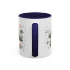 Bali Coffee Mug | Indonesia Souvenir Travel Gift | Accent Color Ceramic 11oz 15oz