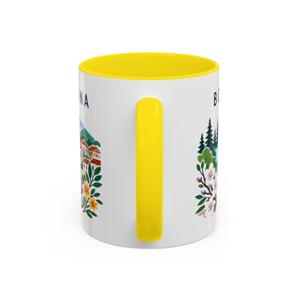 Bosnia and Herzegovina Coffee Mug | Travel Souvenir Accent Mug | Country Gift Ceramic Cup 11oz 15oz