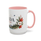 Canada Home Country Mug | Moving Away Gift | Long Distance Friendship | 11 oz 15 oz Accent Mug