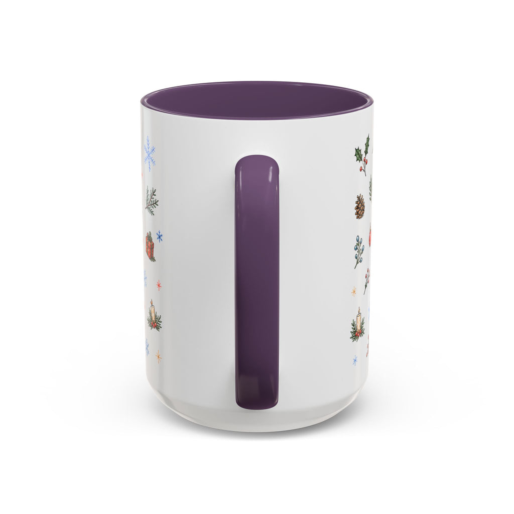 Denver Christmas Mug | Watercolor City Souvenir, Holiday Travel Gift (11oz/15oz)