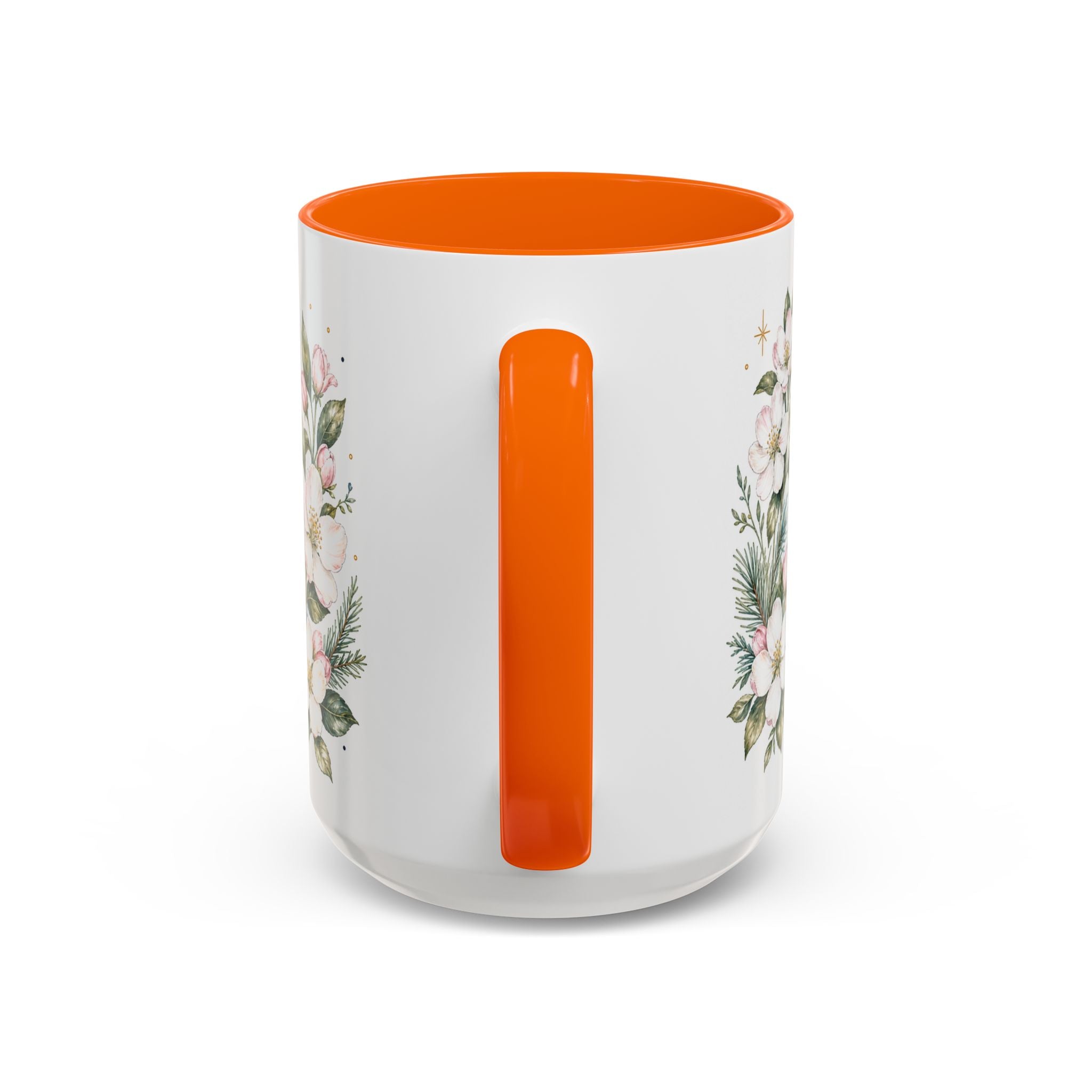 Michigan State Map Mug | Botanical Accents, Lakes Art | Homesick Gift