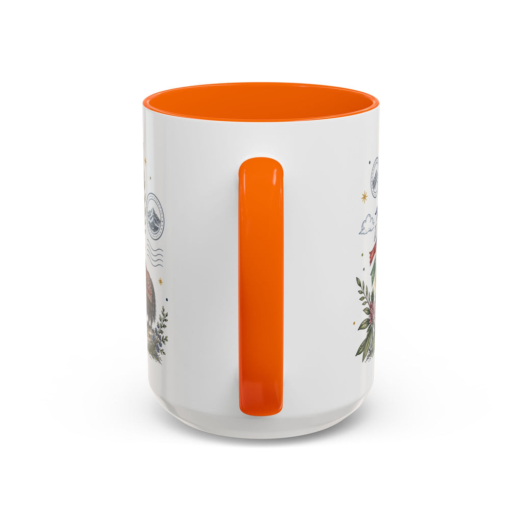 Himalaya Coffee Mug | Travel Destination Souvenir Gift | Accent Color Ceramic 11oz 15oz