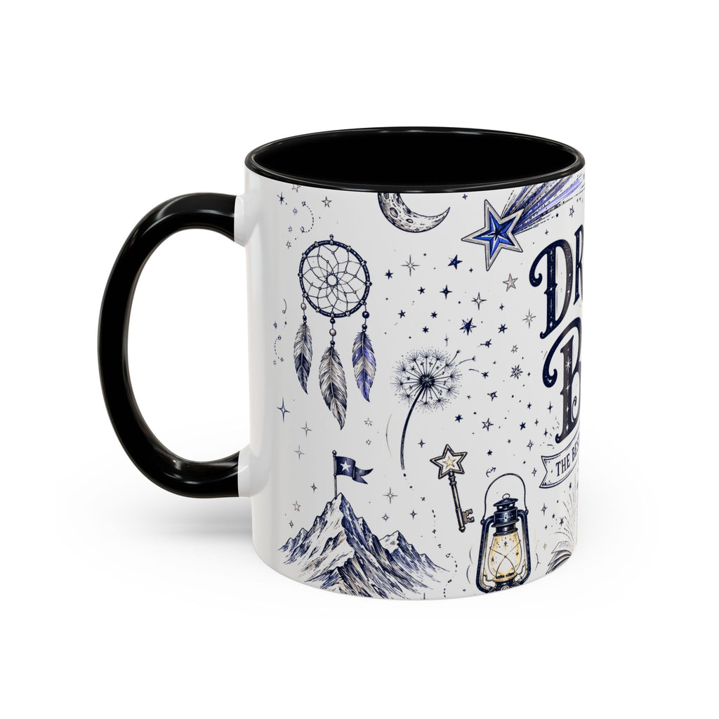 Dream Big Coffee Mug | Class of 2026 Graduation Gift | Accent Color Ceramic 11oz 15oz