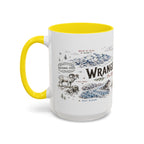 Wrangell-St. Elias National Park Coffee Mug | Alaska Wilderness Climbing Gift | Accent Color Ceramic 11oz 15oz
