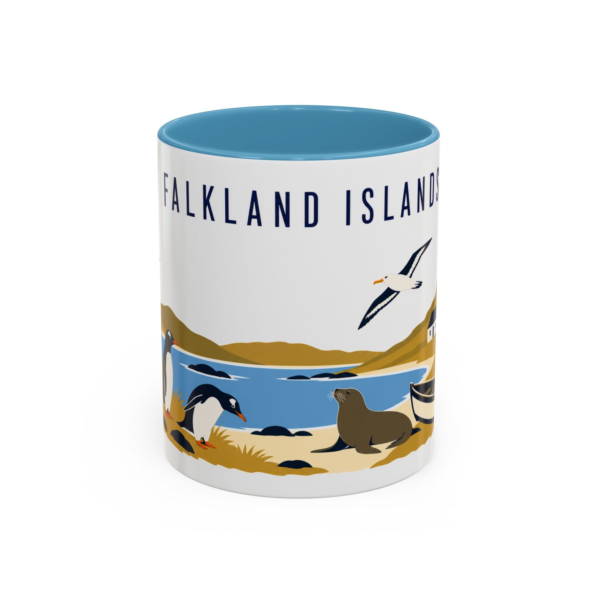 Falkland Islands Coffee Mug | Travel Souvenir Accent Mug | Country Gift Ceramic Cup 11oz 15oz