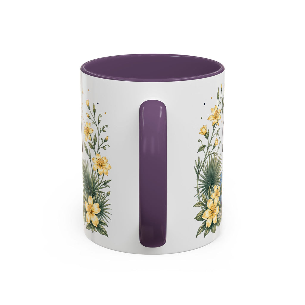 South Carolina State Mug | Botanical Map Accent Cup (11oz 15oz)