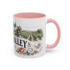 Loire Valley Mug, France Travel Souvenir, Bucket List Gift, Accent Ceramic Coffee Mug 11oz 15oz