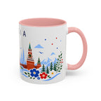 Russia Coffee Mug | Travel Souvenir Accent Mug | Place Gift Ceramic Cup 11oz 15oz
