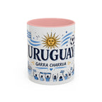 Uruguay Soccer Coffee Mug | World Cup Fan Gift | Accent Color Ceramic 11oz 15oz Match Day Cup