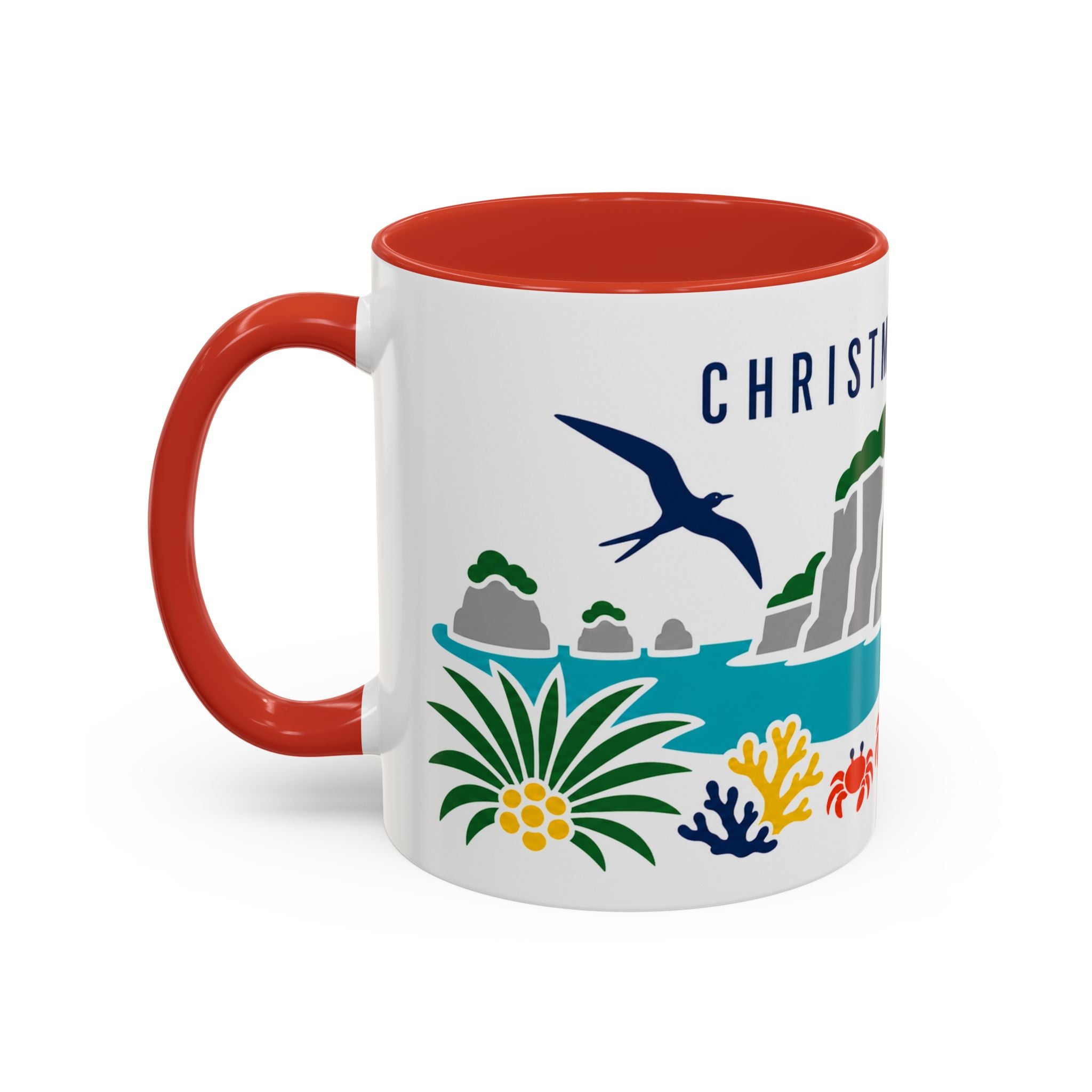 Christmas Island Coffee Mug | Travel Souvenir Accent Mug | Country Gift Ceramic Cup 11oz 15oz
