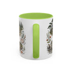 Oregon Coast Mug, Pacific Northwest Travel Souvenir, Bucket List Gift, Accent Ceramic Coffee Mug 11oz 15oz