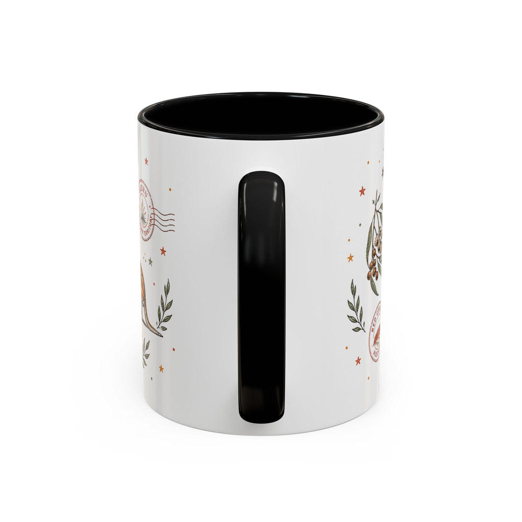 Uluru Coffee Mug | Travel Destination Souvenir Gift | Accent Color Ceramic 11oz 15oz