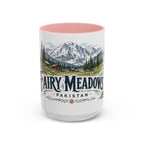 Fairy Meadows Mug, Pakistan Travel Souvenir, Bucket List Gift, Accent Ceramic Coffee Mug 11oz 15oz