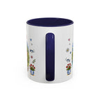 Reine Illustrated Travel Mug | Norway Souvenir Accent Coffee Mug | 11oz 15oz Ceramic Cup