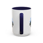 Lassen Volcanic National Park Coffee Mug | Solid Color Block Park Souvenir | 11oz 15oz Accent Mug