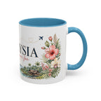 Malaysia Home Country Mug | Moving Away Gift | Long Distance Friendship | 11 oz 15 oz Accent Mug