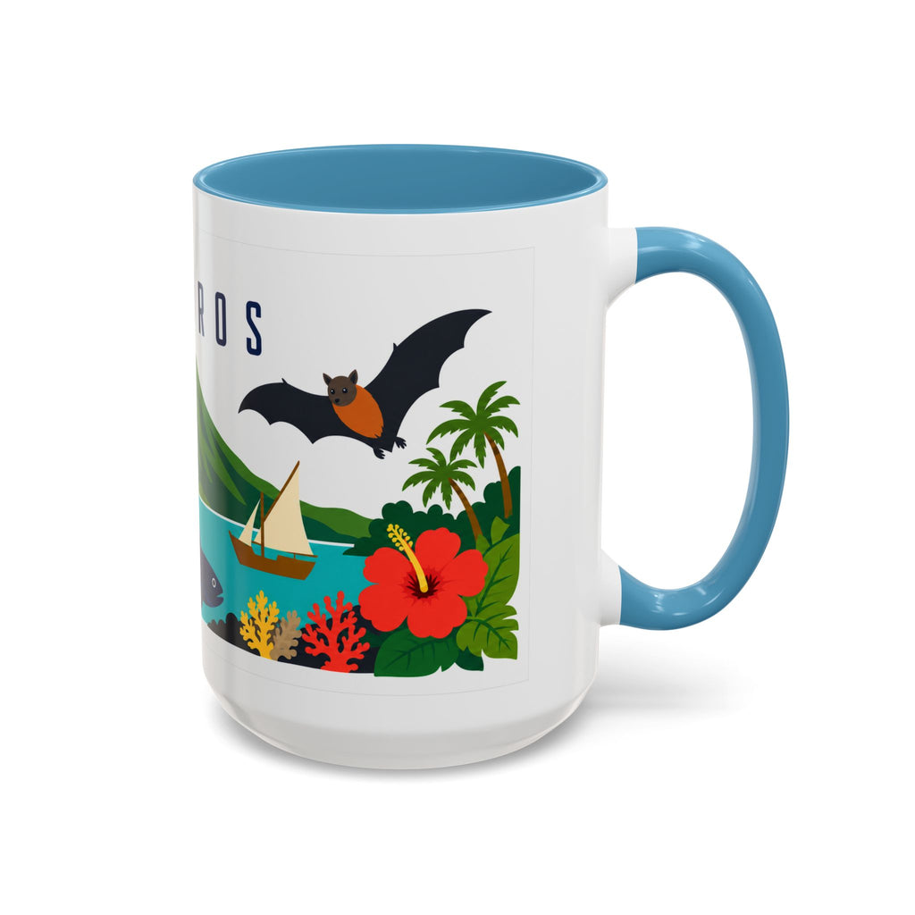 Comoros Coffee Mug | Travel Souvenir Accent Mug | Country Gift Ceramic Cup 11oz 15oz