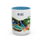 Niue Coffee Mug | Travel Souvenir Accent Mug | Country Gift Ceramic Cup 11oz 15oz